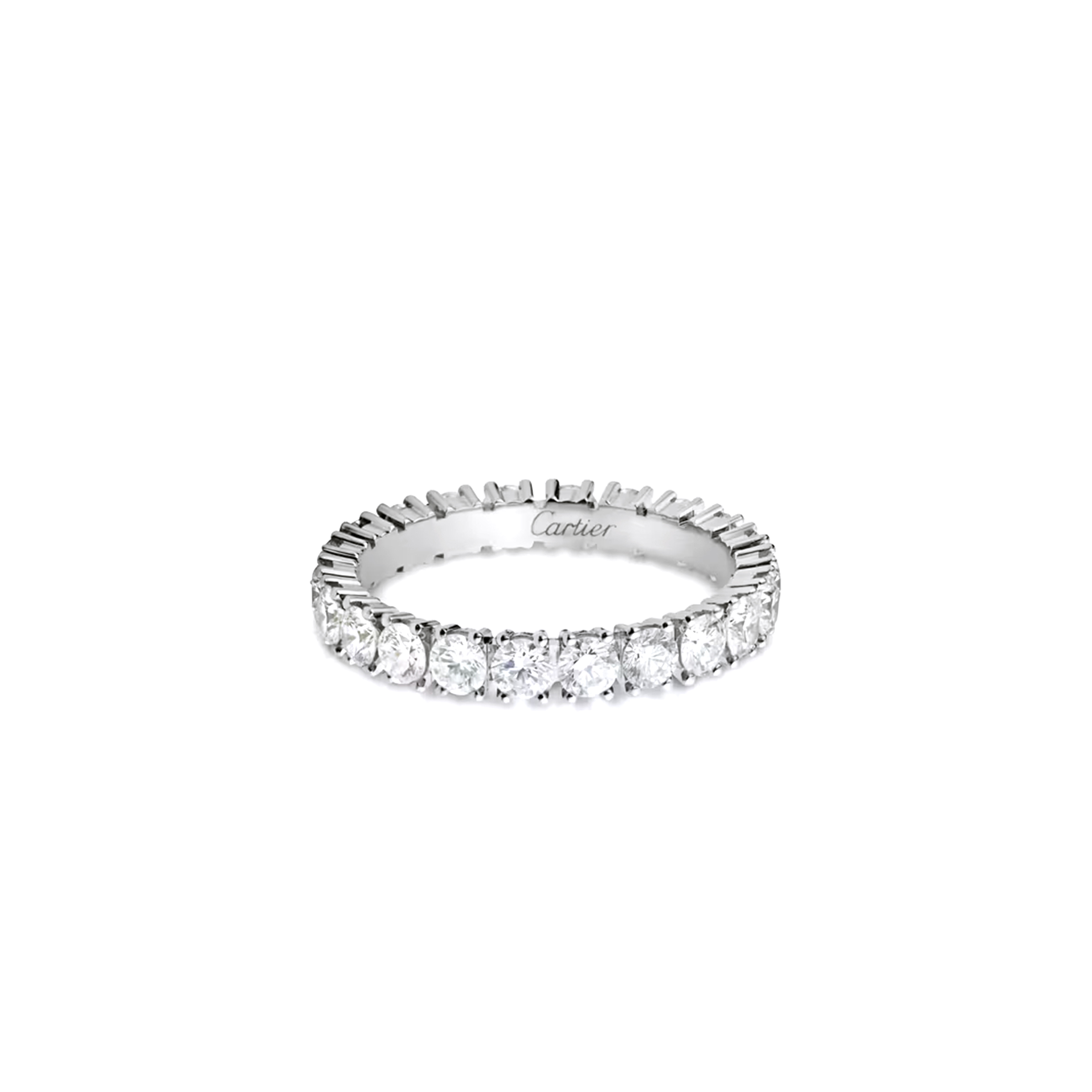 CARTIER DESTINÉE WEDDING RING, WIDTH 3.3 MM, PAVED N4127300